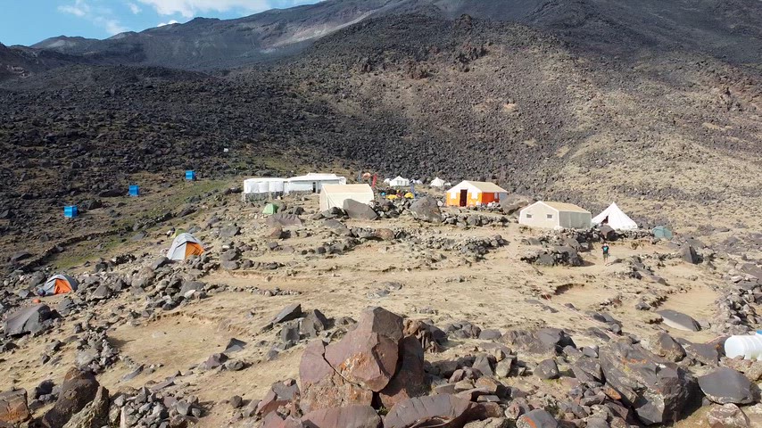 Ağrı Dağı, Mount Ararat, volkanik dağ, drone görüntüsü, yüksek irtifa