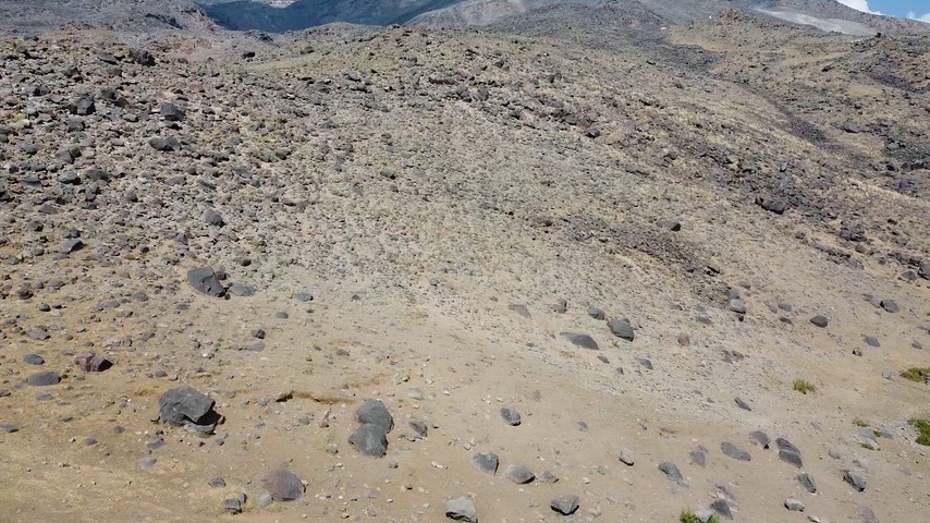 Ağrı Dağı drone çekimi, doğal manzara