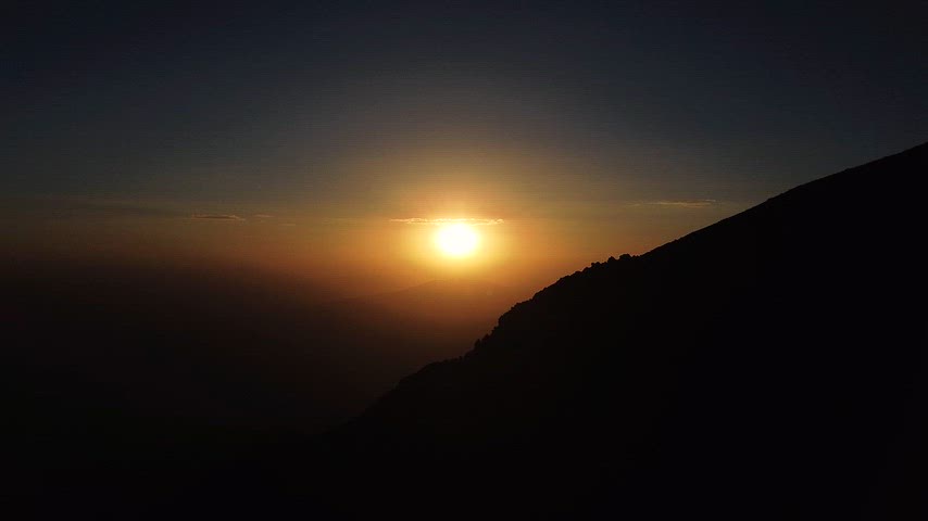 Volkanik dağ manzarası, Ağrı Dağı