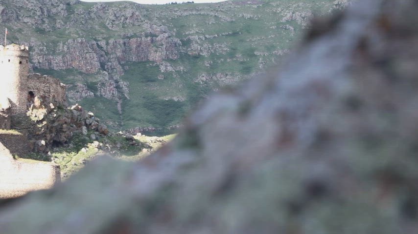 Ardahan Şeytan Kalesi, Çıldır Şeytan Kalesi, gün batımında Şeytan Kalesi, Ardahan tarihi yerleri, Ardahan turizm,