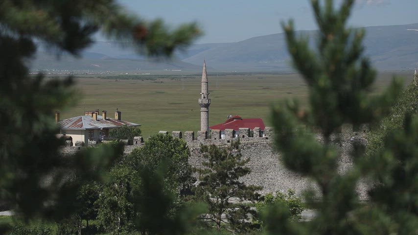 Ardahan Şeytan Kalesi, Şeytan Kalesi manzarası, Ardahan tarihi surlar,