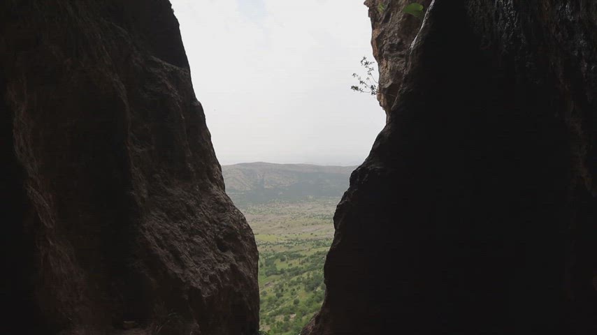 panoramik manzara, keşif, açık hava, tarihi yapı, arkeolojik alan, Türkiye doğası, Güneydoğu Anadolu, stok video,