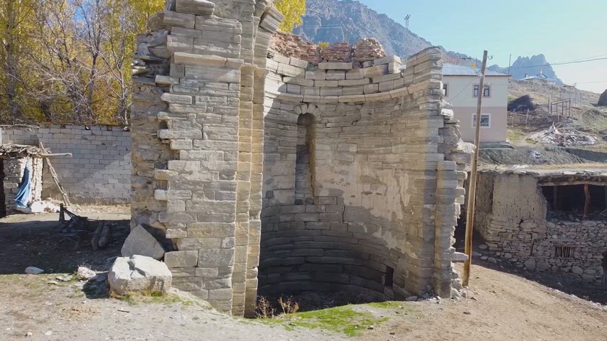 Van Yedi Kilise, Yukarı Bakraçlı, Varagavank, Erek Dağı, tarihi manastır